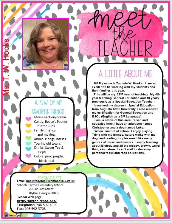 2024-2025  Meet the Teacher